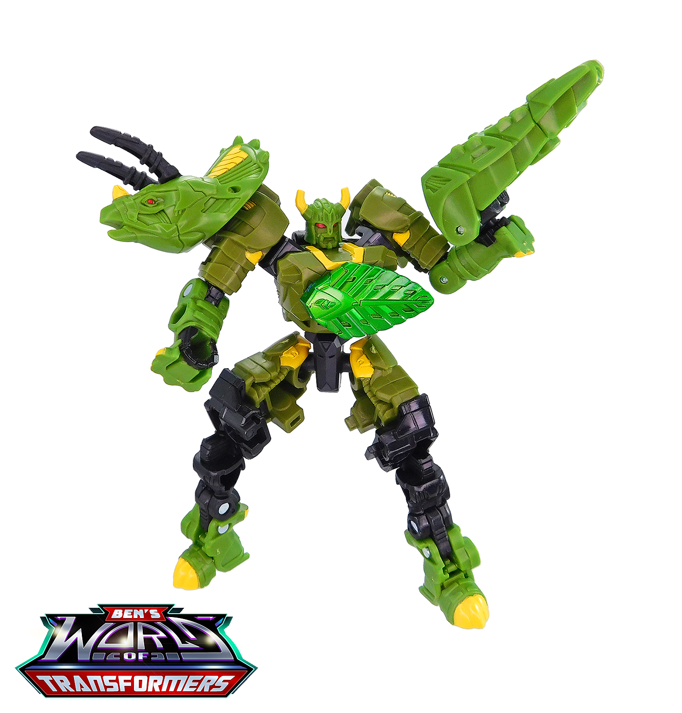 Transformers WKB-04 Energy Beast Leafback: Giocattolo Triceratopo Transformers Wild King, Da Robot A Bestia